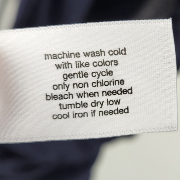 Lane Bryant Dark Blue Wrap Front Top NWT Size 24 - Picture 9 of 11